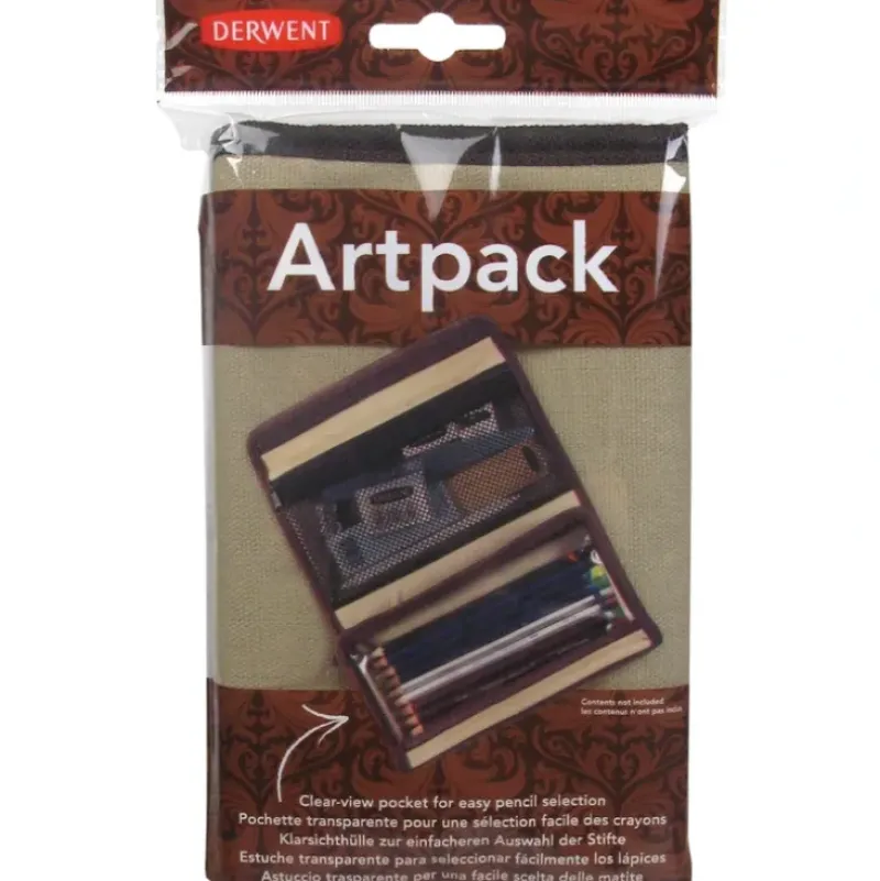 Derwent Artpack - Pencil and Accessory Case - Little Painter Art | Exploring the Endless Possibilities of Art| Canvas