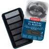 Derwent Charcoal XL Blocks Tin of 6 - Little Painter Art | Exploring the Endless Possibilities of Art| Shop All