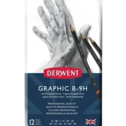 Derwent Graphic Hard Sketching Pencils - Set of 12 - Little Painter Art | Exploring the Endless Possibilities of Art| Shop All