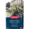 Derwent Graphitint Pencils - Set of 12 - Little Painter Art | Exploring the Endless Possibilities of Art| Pigment
