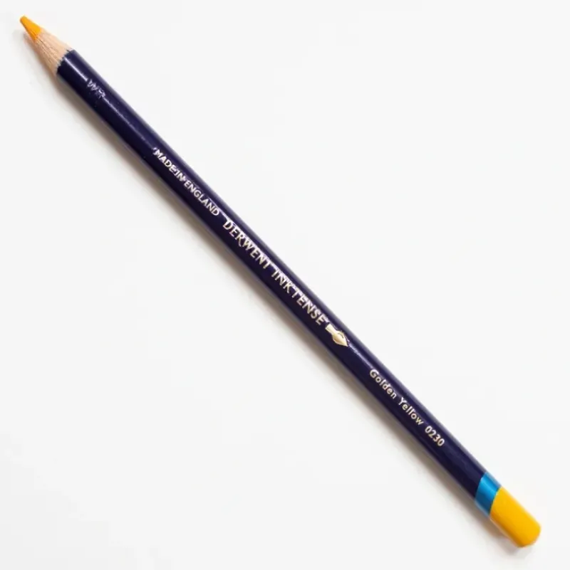 Derwent Inktense 0230 Golden Yellow - Little Painter Art | Exploring the Endless Possibilities of Art| Shop All