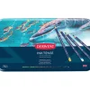 Derwent Inktense Watercolour Ink Pencils - Tin of 72 Assorted Pencils - Little Painter Art | Exploring the Endless Possibilities of Art| Canvas