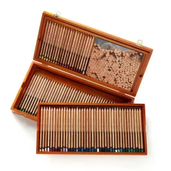 Derwent Lightfast Coloured Pencils - Wooden Box Set of 100 - Little Painter Art | Exploring the Endless Possibilities of Art| Shop All