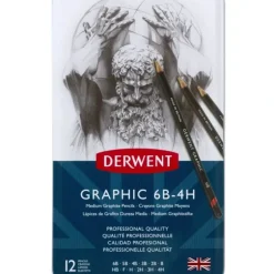 Derwent Medium Sketching Pencils - Set of 12 - Little Painter Art | Exploring the Endless Possibilities of Art| Shop All