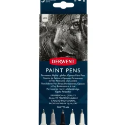 Derwent Paint Pens - Set of 5 #04 - Little Painter Art | Exploring the Endless Possibilities of Art| Pigment