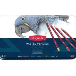 Derwent Pastel Pencils - Set of 36 - Little Painter Art | Exploring the Endless Possibilities of Art| Brush