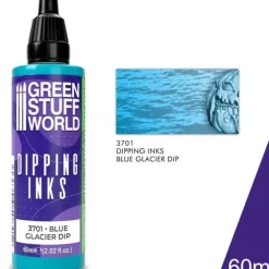 Dipping ink 60 ml - Blue Glacier Dip - Little Painter Art | Exploring the Endless Possibilities of Art| Brush