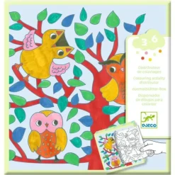 Djeco Colouring Activity Dispenser - Forest - Little Painter Art | Exploring the Endless Possibilities of Art| Hot