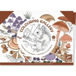 Djeco Colouring Gallery Kit - Naturalist - Little Painter Art | Exploring the Endless Possibilities of Art| Hot