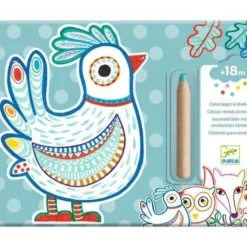 Djeco Colouring Reveal Kit - Forest Friends - Little Painter Art | Exploring the Endless Possibilities of Art| Shop All