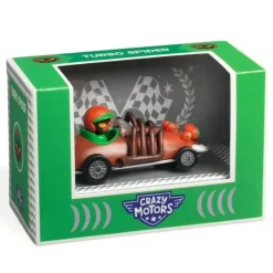 Djeco Crazy Motors Toy Car - Turbo Spider - Little Painter Art | Exploring the Endless Possibilities of Art| Hot