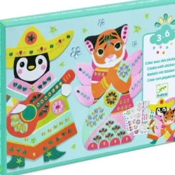 Djeco Create With Stickers - Rhinestones - Little Painter Art | Exploring the Endless Possibilities of Art| Shop All