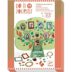 Djeco DIY Family Tree Kit - Little Painter Art | Exploring the Endless Possibilities of Art| Shop All