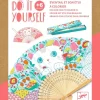 Djeco DIY Koneko Colouring Fan & Case - Little Painter Art | Exploring the Endless Possibilities of Art| Hot
