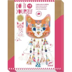 Djeco DIY Wind Chimes Kit - Kitty - Little Painter Art | Exploring the Endless Possibilities of Art| Shop All
