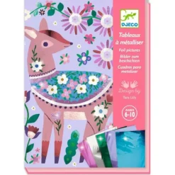 Djeco Foil Pictures Art Kit - Pretty Woodland - Little Painter Art | Exploring the Endless Possibilities of Art| Shop All