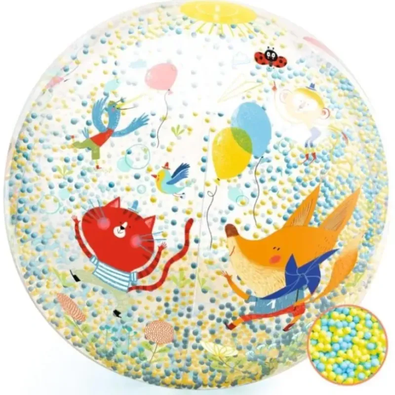 Djeco Inflatable Ball - Bubbles Ball - Little Painter Art | Exploring the Endless Possibilities of Art| Shop All