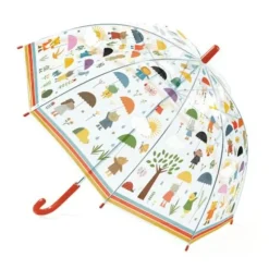 Djeco Kid's Umbrella - Animals Under the Rain - Little Painter Art | Exploring the Endless Possibilities of Art| Shop All