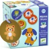 Djeco Memo Game - Stuffed Animals - Little Painter Art | Exploring the Endless Possibilities of Art| Shop All