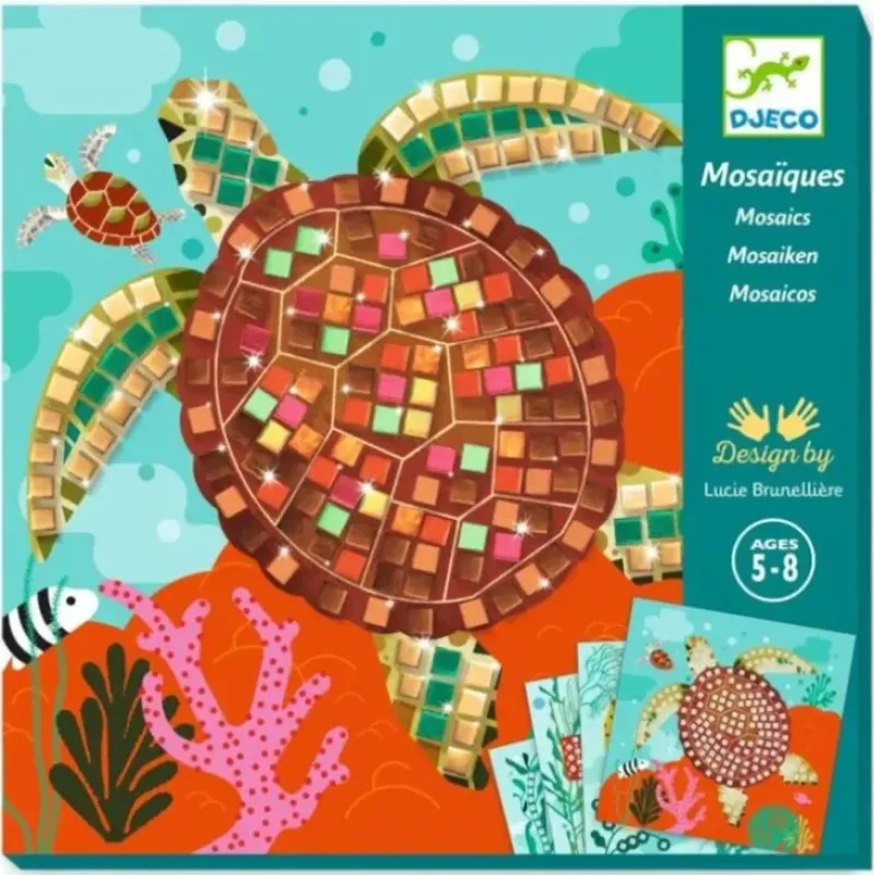 Djeco Mosaic Kit - Caribbean - Little Painter Art | Exploring the Endless Possibilities of Art| Shop All