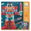 Djeco Mosaic Kit - Space Battle - Little Painter Art | Exploring the Endless Possibilities of Art| Shop All