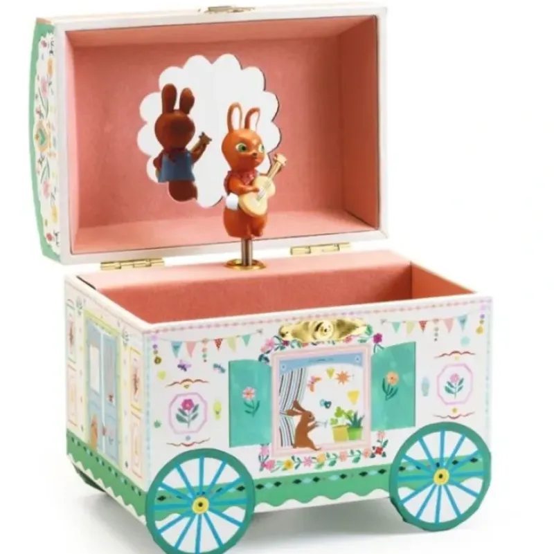Djeco Musical Jewellery Box - Enchanted Caravan - Little Painter Art | Exploring the Endless Possibilities of Art| Shop All