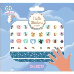 Djeco Nail Stickers - Cutie - Little Painter Art | Exploring the Endless Possibilities of Art| Shop All