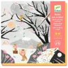 Djeco Painting Collage Art Kit - Last Snowfall - Little Painter Art | Exploring the Endless Possibilities of Art| Hot