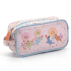 Djeco Pencil Pouch - Colourful Birds - Little Painter Art | Exploring the Endless Possibilities of Art| Hot