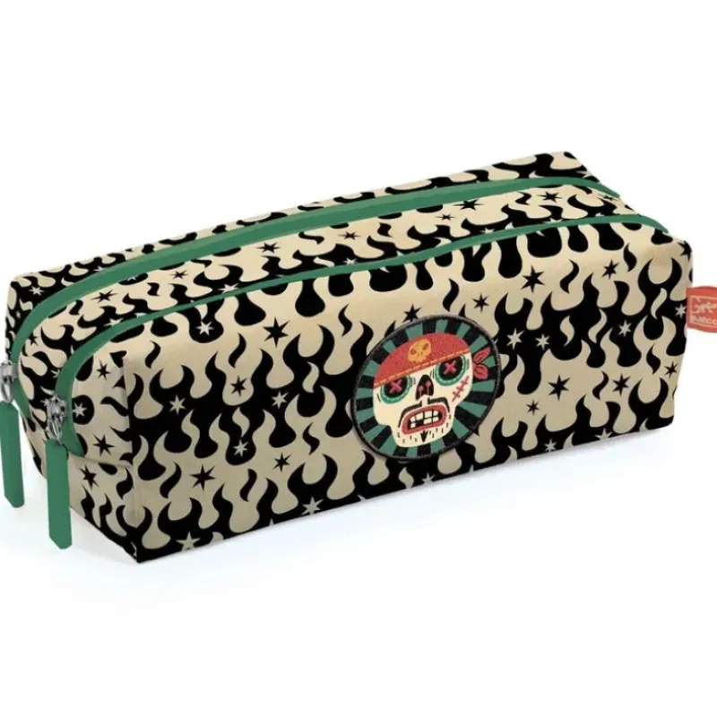 Djeco Pencil Pouch - Skull - Little Painter Art | Exploring the Endless Possibilities of Art| Shop All