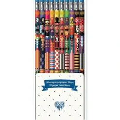 Djeco Pencil Set 10pk - Pirate Steve - Little Painter Art | Exploring the Endless Possibilities of Art| Hot