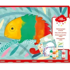 Djeco Squirt & Spread Painting Kit - Animals - Little Painter Art | Exploring the Endless Possibilities of Art| Shop All