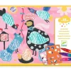 Djeco Stencil Colouring Kit - Color Stop Birdie & Co - Little Painter Art | Exploring the Endless Possibilities of Art| Hot