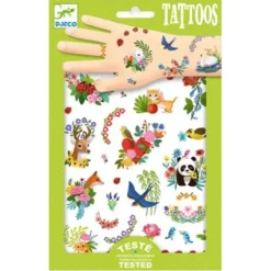 Djeco Temporary Tattoos - Happy Spring - Little Painter Art | Exploring the Endless Possibilities of Art| Shop All