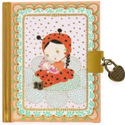 Djeco Tinyly Locked Diary - Minico Secret Notebook - Little Painter Art | Exploring the Endless Possibilities of Art| Hot