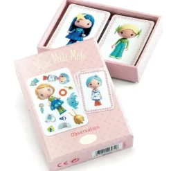 Djeco Tinyly Mini Mli Mlo Observation Game - Little Painter Art | Exploring the Endless Possibilities of Art| Shop All