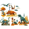 Djeco Window Stickers - Dinosaurs - Little Painter Art | Exploring the Endless Possibilities of Art| Shop All