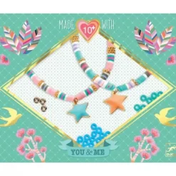 Djeco You & Me Bracelet Kit - Stars Hishi - Little Painter Art | Exploring the Endless Possibilities of Art| Hot