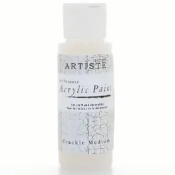 Docrafts Artiste Medium (2oz) - Crackle Medium - Little Painter Art | Exploring the Endless Possibilities of Art| Canvas