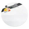Docrafts Artiste Stretched Round Canvas 40cm - 380gsm - Pack of 2 - Little Painter Art | Exploring the Endless Possibilities of Art| Canvas