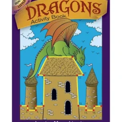 Dover Activity Book - Dragons - Little Painter Art | Exploring the Endless Possibilities of Art| Hot