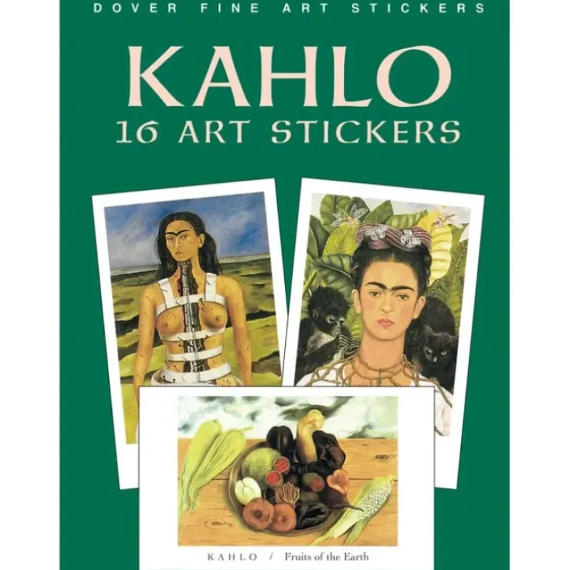 Dover Art Stickers - Kahlo - Little Painter Art | Exploring the Endless Possibilities of Art| Hot