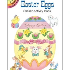Dover Sticker Activity Book - Easter Eggs - Little Painter Art | Exploring the Endless Possibilities of Art| Hot