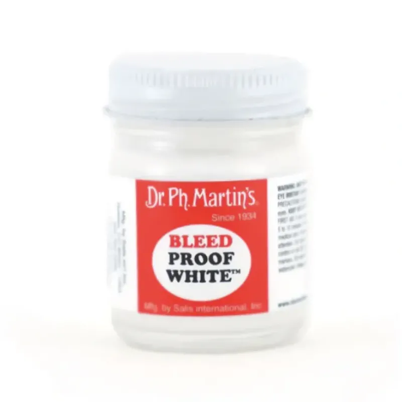Dr Ph. Martin's Bleedproof White - Little Painter Art | Exploring the Endless Possibilities of Art| Brush