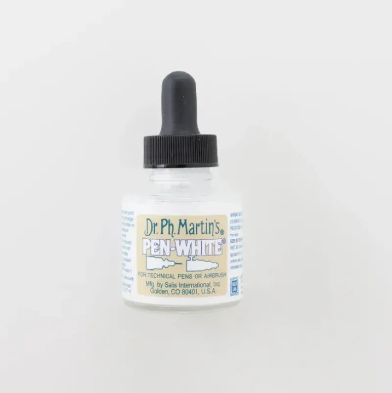 Dr. Ph. Martin's Pen White - Little Painter Art | Exploring the Endless Possibilities of Art| Brush