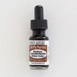 Dr. Ph. Martins Radiant Concentrated 56D Coffee brown - Little Painter Art | Exploring the Endless Possibilities of Art| Brush