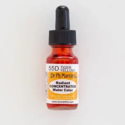 Brush^Dr. Ph. Martins Radiant Concentrated 55D Tiger Yellow - Little Painter Art | Exploring the Endless Possibilities of Art