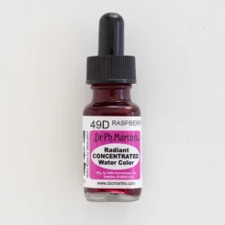 Brush^Dr. Ph. Martins Radiant Concentrated 49D Raspberry - Little Painter Art | Exploring the Endless Possibilities of Art