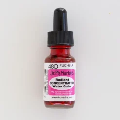 Brush^Dr. Ph. Martins Radiant Concentrated 48D Fuchsia - Little Painter Art | Exploring the Endless Possibilities of Art