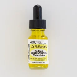 Brush^Dr. Ph. Martins Radiant Concentrated 40C Ice Yellow - Little Painter Art | Exploring the Endless Possibilities of Art